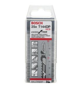 T 144 DP Eko. Ahşap Hassas Dekupaj Testeresi Ucu 25'li 2608633A39
