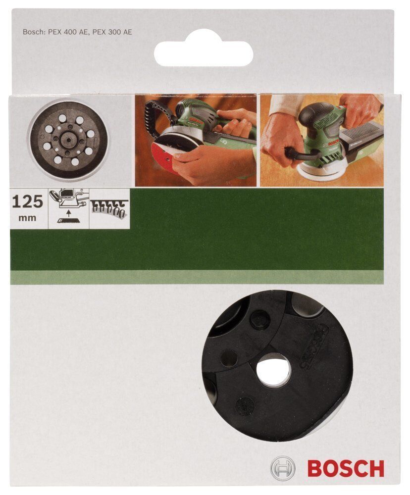 Bosch 125 mm Zımpara Tabanı Orta Sertlikte (PEX) 2609256B61