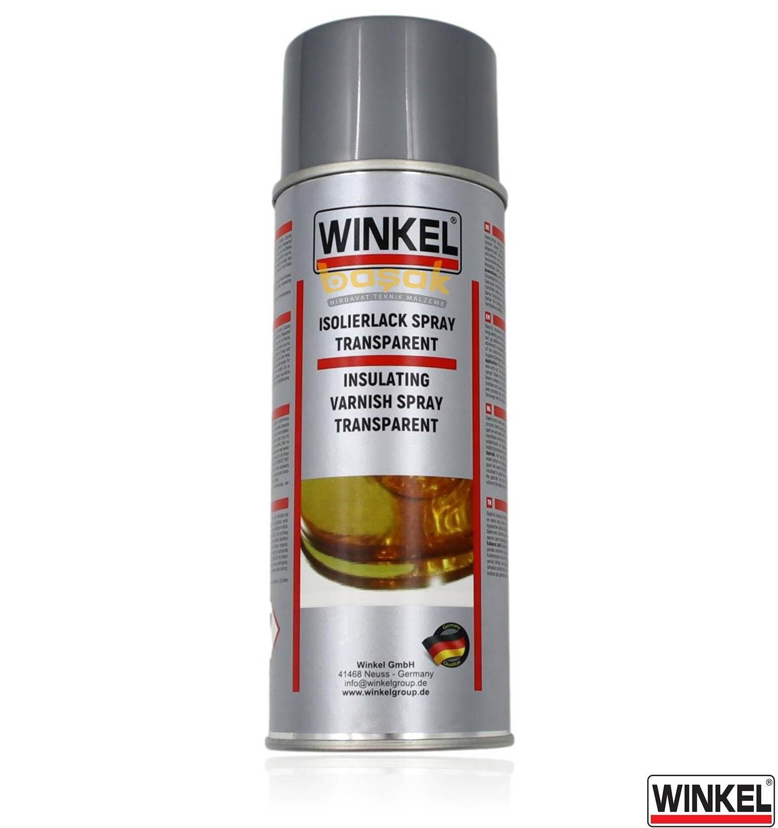 Winkel İzolasyon Verniği Sprey Şeffaf 400ml 150149