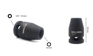 Ceta Form 10 mm 3/8” 6 Köşe Havalı Lokma Anahtar C52R-H10