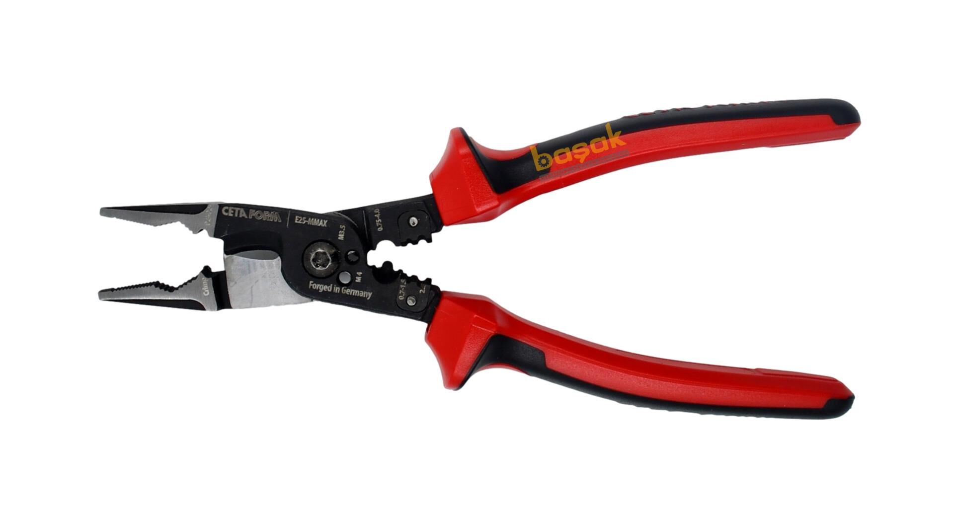 Ceta Form 225 mm Çok Amaçlı Elektrikçi Pensesi E25-MMAX