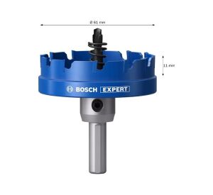 Bosch Expert 61 mm Elmaslı İnox Panç Adaptörlü 2608901440