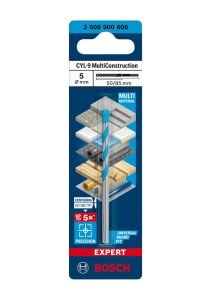 Bosch Expert 5x85 mm CYL-9 Çok Amaçlı Matkap Ucu 2608900606
