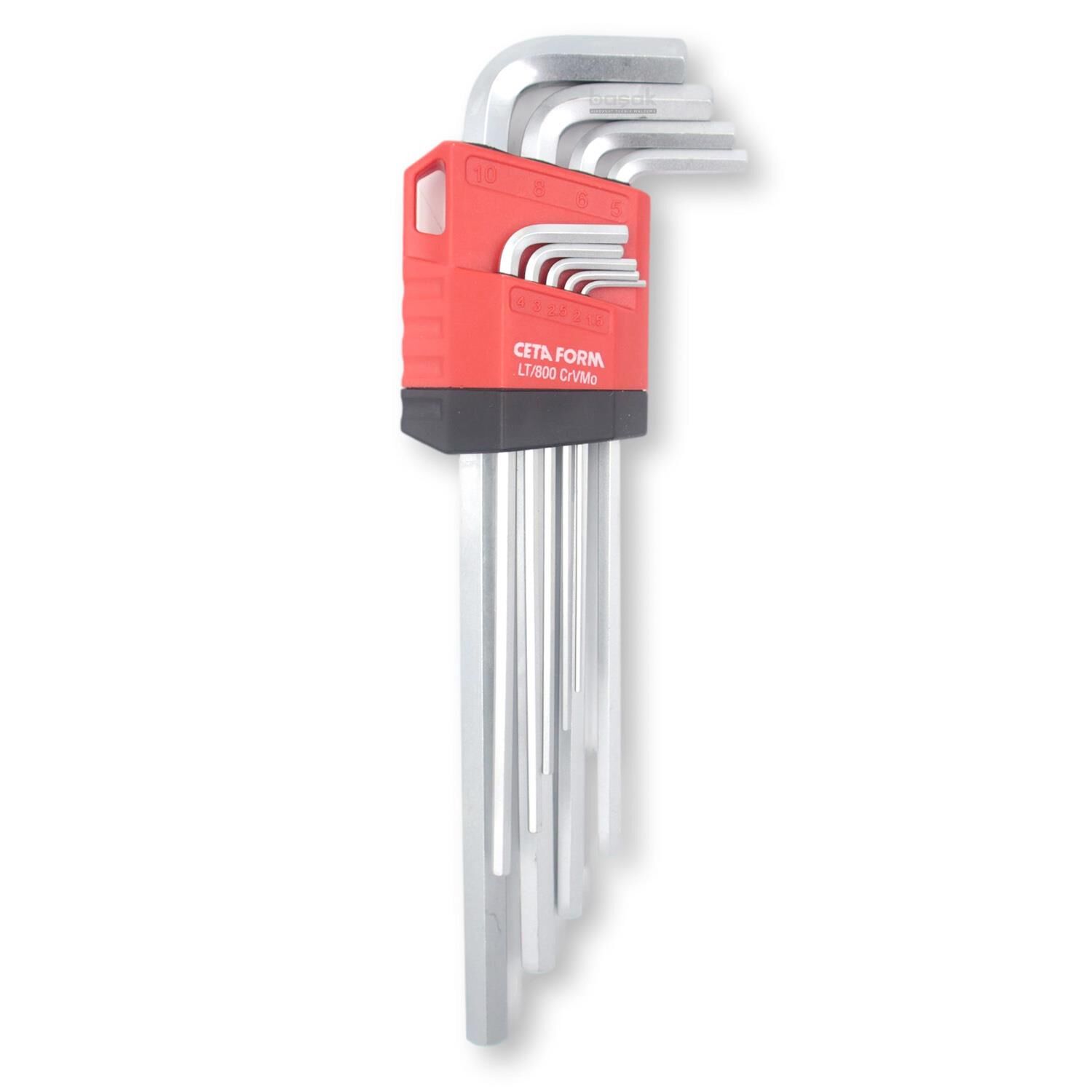 Ceta Form 1,5 - 10 mm Uzun Allen Takımı 9 Parça LT/800