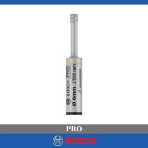 Bosch Pro 6 mm Elmas Sert Seramik ve Fayans Delme Ucu 2608599053