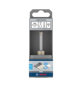 Bosch Pro 6 mm Elmas Sert Seramik ve Fayans Delme Ucu 2608599053