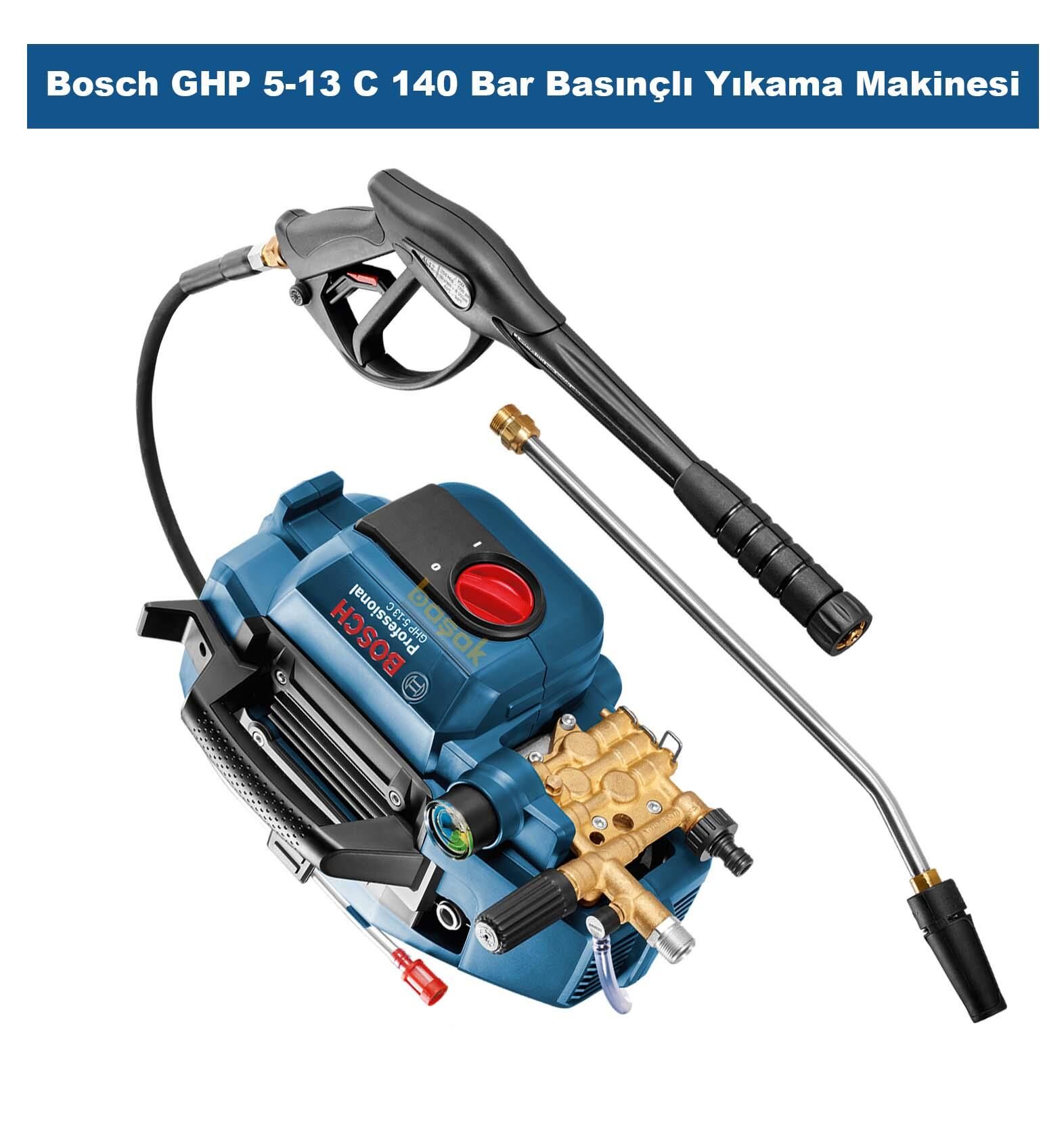 Bosch GHP 5-13 C 140 Bar Basınçlı Yıkama Makinesi 0600910000