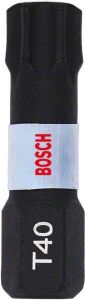 Bosch ImpactC Bits Ucu T40 x 25 mm 2'li 2608522478