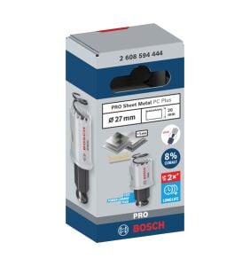 Bosch Pro 27 mm Yaylı İnox ve Çelik Kesim Panç 2608594444