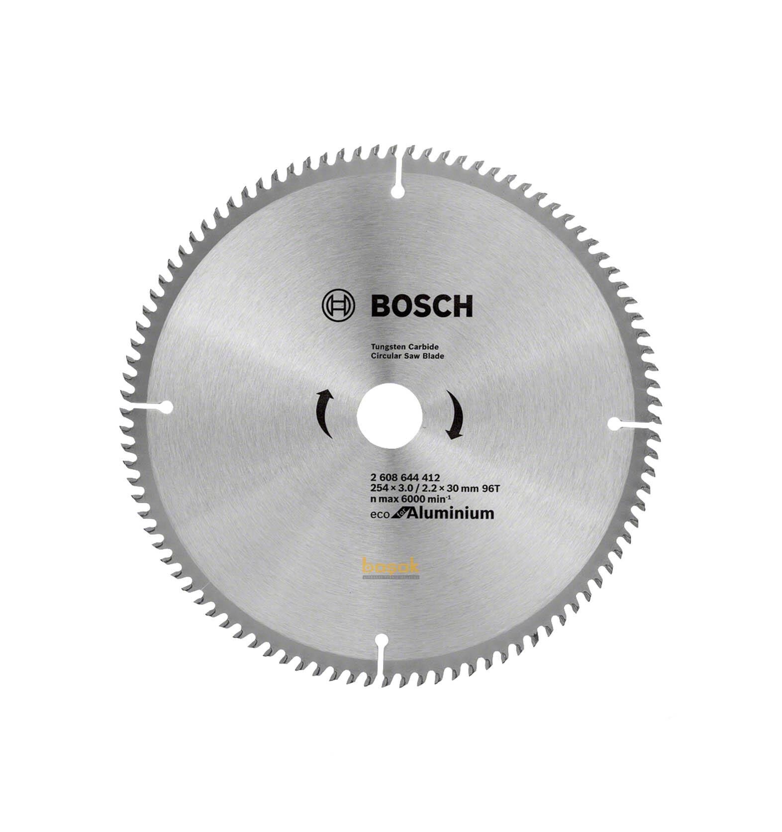 Bosch 254*30 mm 96 Diş Ekonomik Alüminyum Daire Testere 2608644412