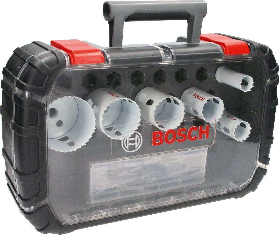 Ambalaj Ödüllü Çantası İle 9 Parça Metal ve Ahşap Panç Seti 22-64 mm BOSCH 2608594187