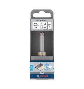 Bosch Pro 8 mm Elmas Sert Seramik ve Fayans Delme Ucu 2608599055