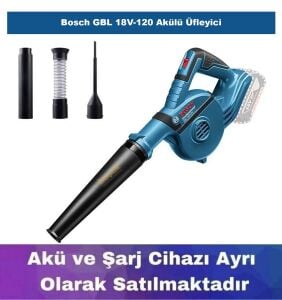Bosch GBL 18V-120 (Akü ve Şarj Yoktur) Akülü Üfleyici 06019F5100