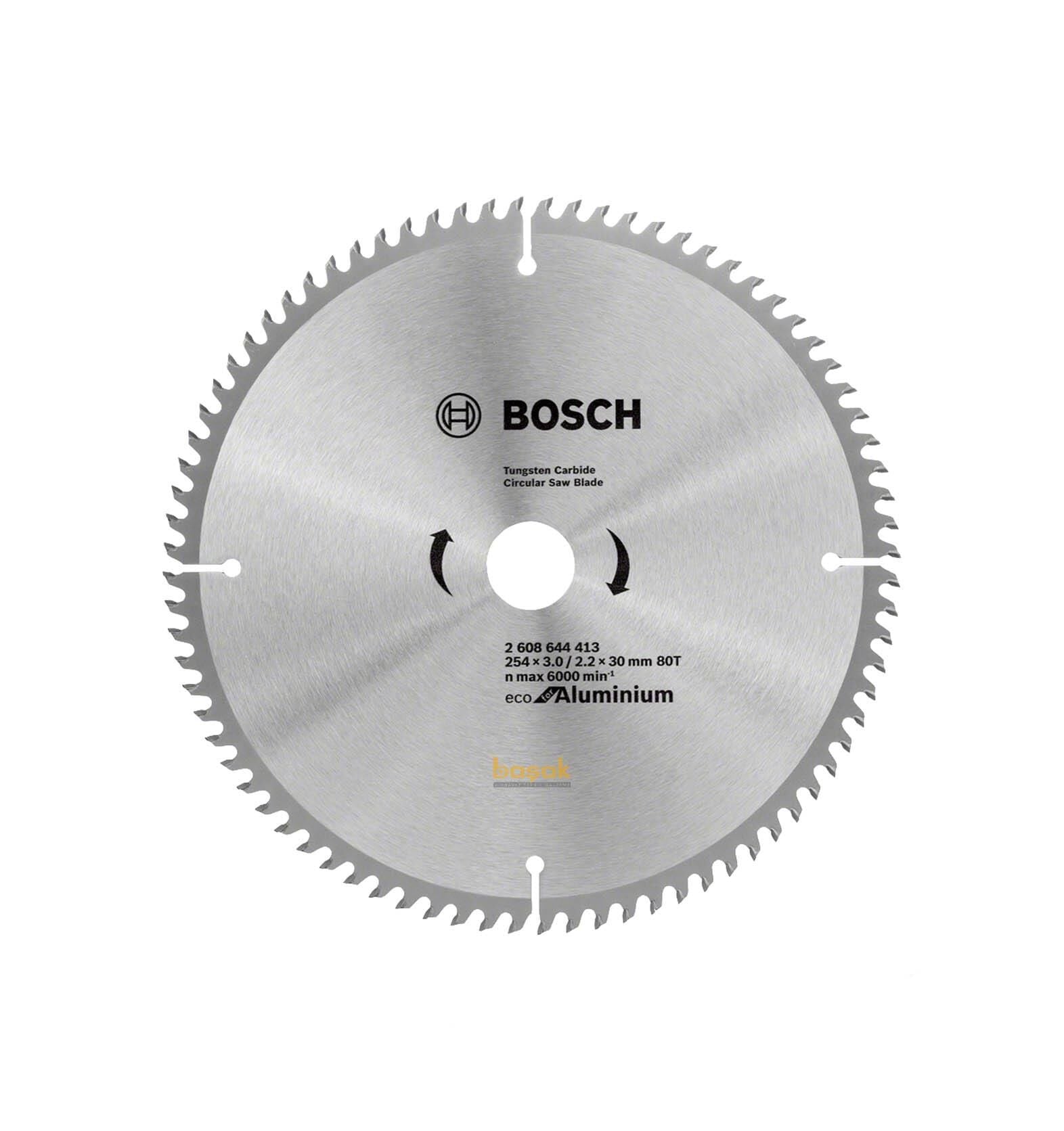 Bosch 254*30 mm 80 Diş Ekonomik Alüminyum Daire Testere 2608644413