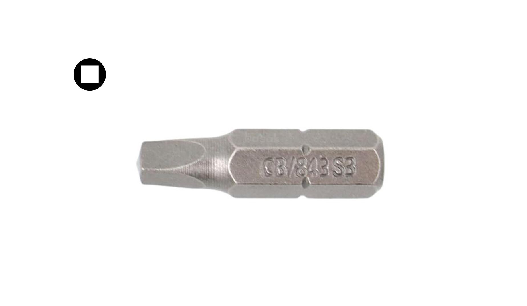 Ceta Form Kare Uçlu Bits No 3 x 25 mm CB/843