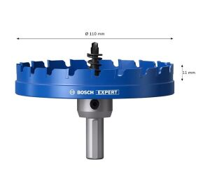 Bosch Expert 110 mm Elmaslı İnox Panç Adaptörlü 2608901450