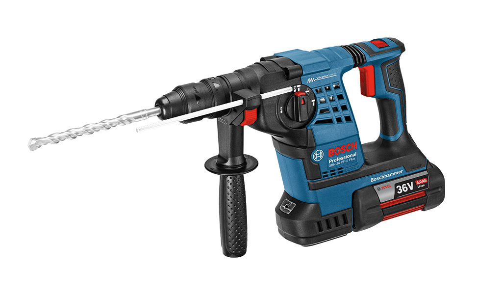 Bosch GBH 36 VF-LI Plus (2x4Ah) Akülü Kırıcı/Delici L-boxx 0611907002