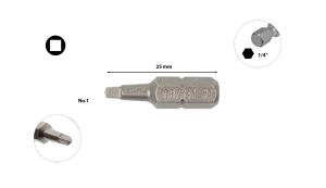 Ceta Form Kare Uçlu Bits No 1 x 25 mm CB/841