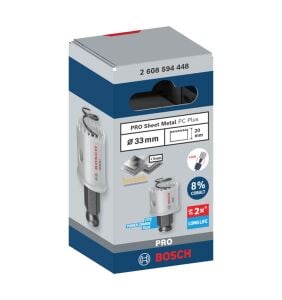 Bosch Pro 33 mm Yaylı İnox ve Çelik Kesim Panç 2608594448