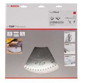 Bosch Best Kesim 300*30 mm 72 Diş Ahşap Testeresi 2608642116