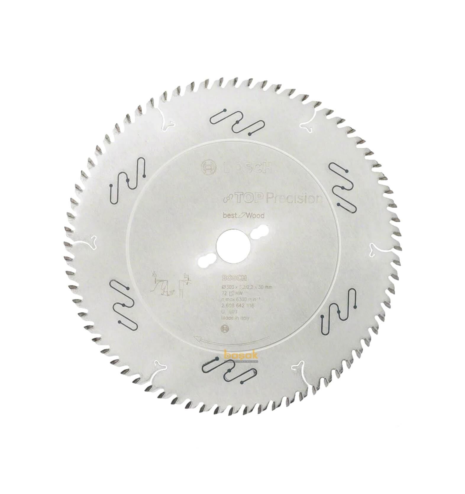 Bosch Best Kesim 300*30 mm 72 Diş Ahşap Testeresi 2608642116