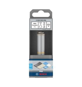 Bosch Pro 14 mm Elmas Sert Seramik ve Fayans Delme Ucu 2608599058