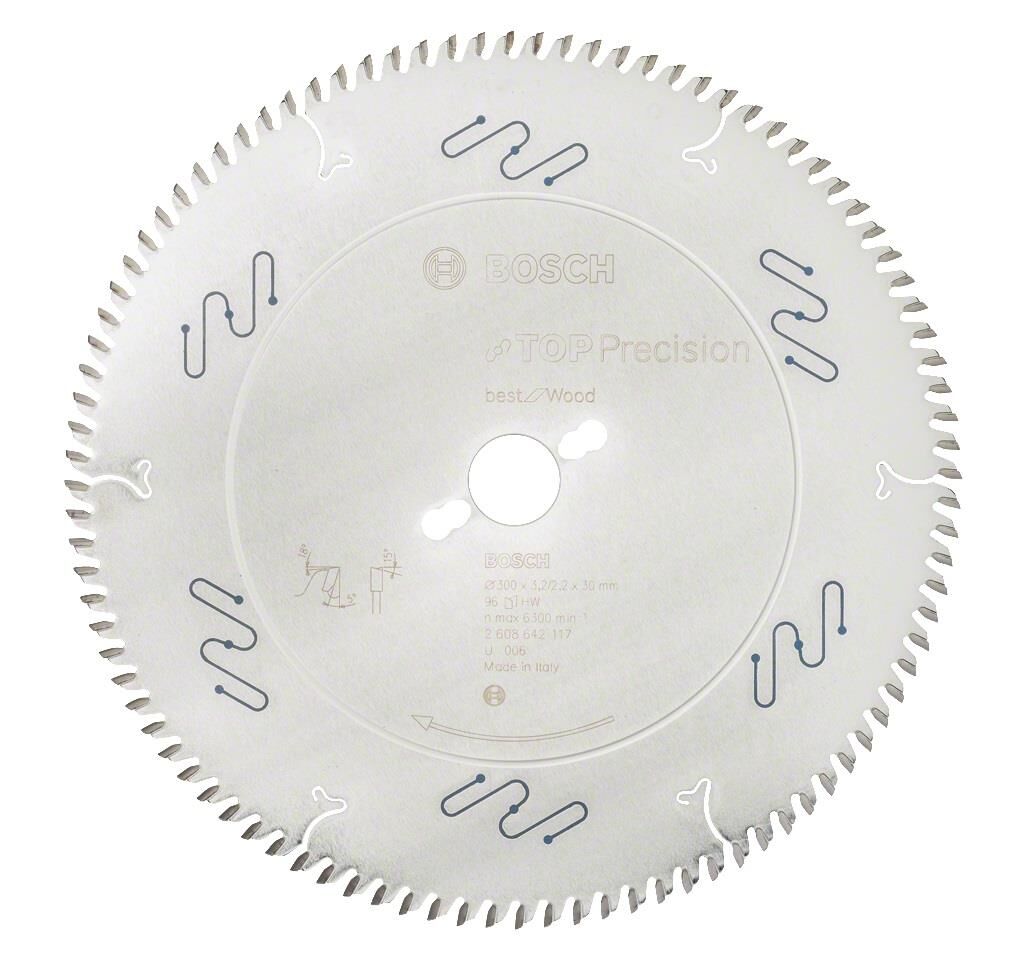 Bosch Best 300x30 mm 96 Diş Ahşap Daire Testeresi 2608642117
