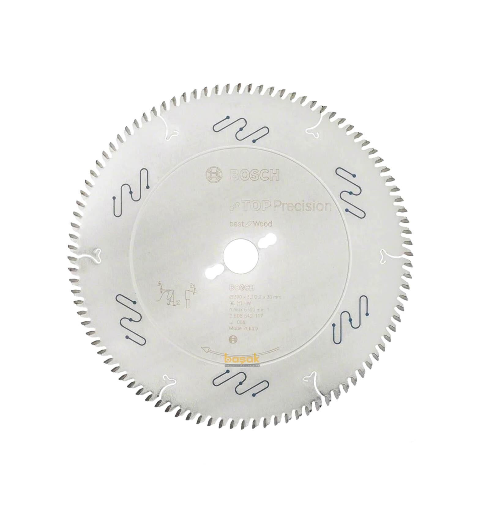 Bosch Best 300x30 mm 96 Diş Ahşap Daire Testeresi 2608642117
