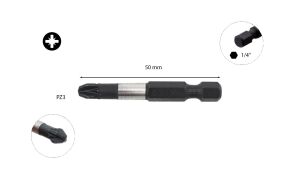 Ceta Form PZ3 x 50mm Darbeli Yıldız Bits Uç  CB/593TM