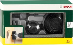 22 - 68 mm Ahşap Delik Açma, Panç Seti 8 Parça Çantalı BOSCH 2607019450