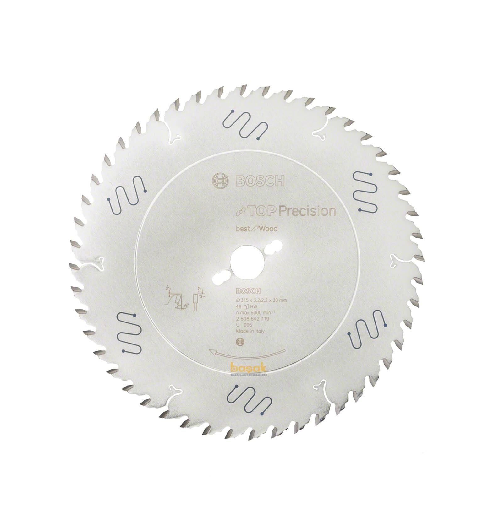 Bosch Best Kesim 315*30 mm 48 Diş Ahşap Testeresi 2608642119