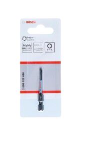 Bosch ImpactC Torx Bits Ucu T15 x 50 mm 1'li 2608522486