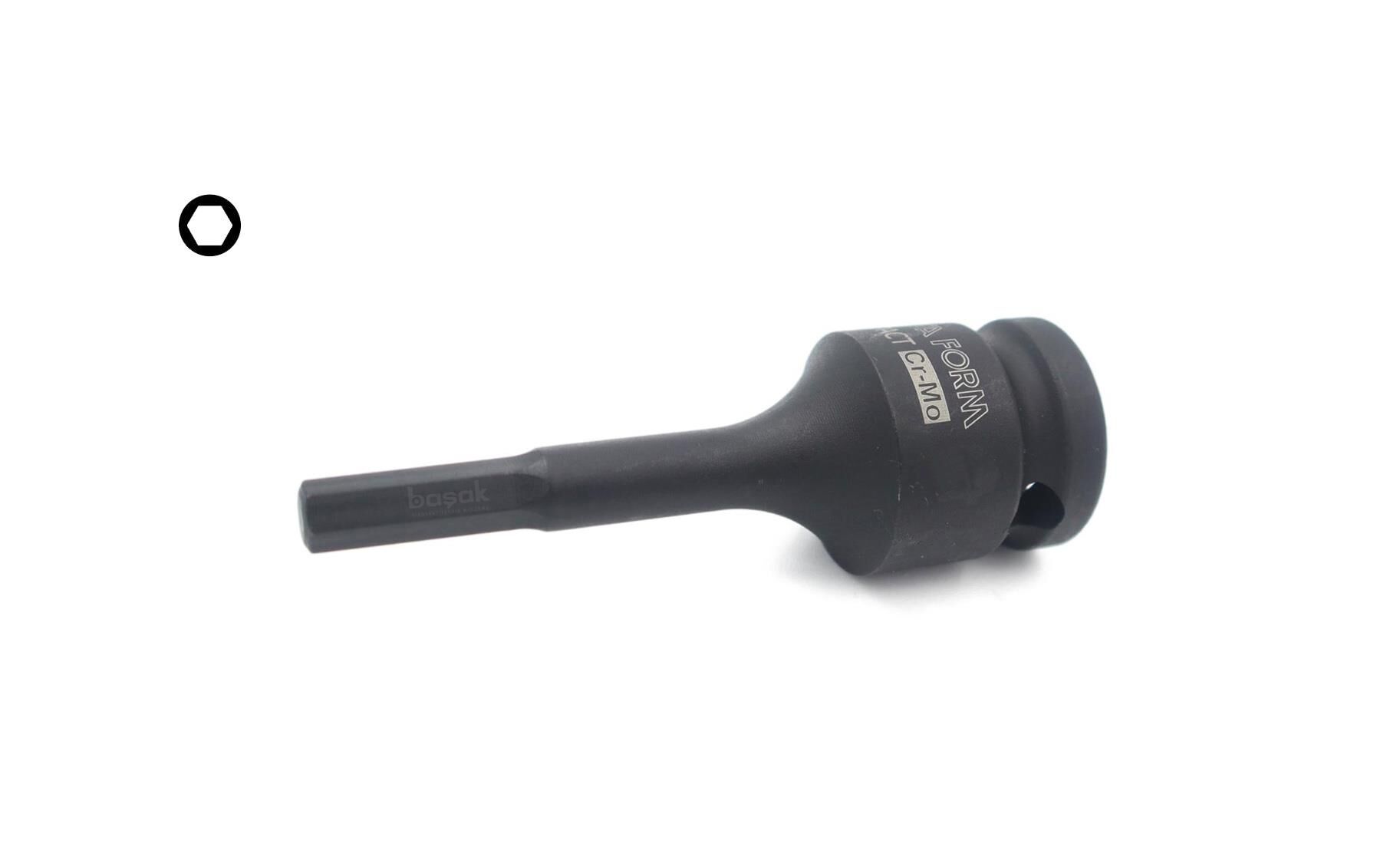 Ceta Form 7 mm 1/2” Havalı Allen (Alyan) Uçlu Lokma C68-H07