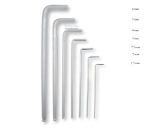 Ceta Form 1,5-6 mm Topbaşlı Uzun Allen Takımı 7 Parça LT7/900