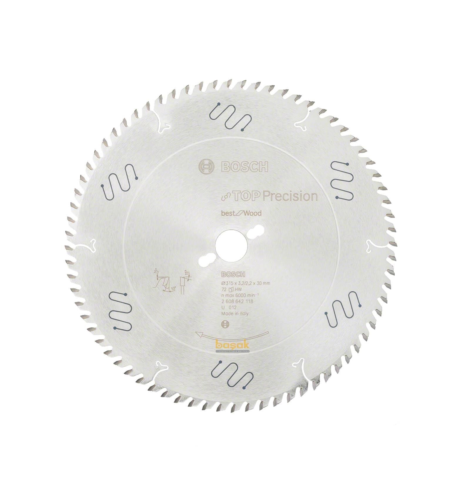 Bosch Best Kesim 315*30 mm 72 Diş Ahşap Testeresi 2608642118