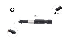 Ceta Form PZ2 x 50 mm Darbeli Yıldız Bits Uç  CB/592TM
