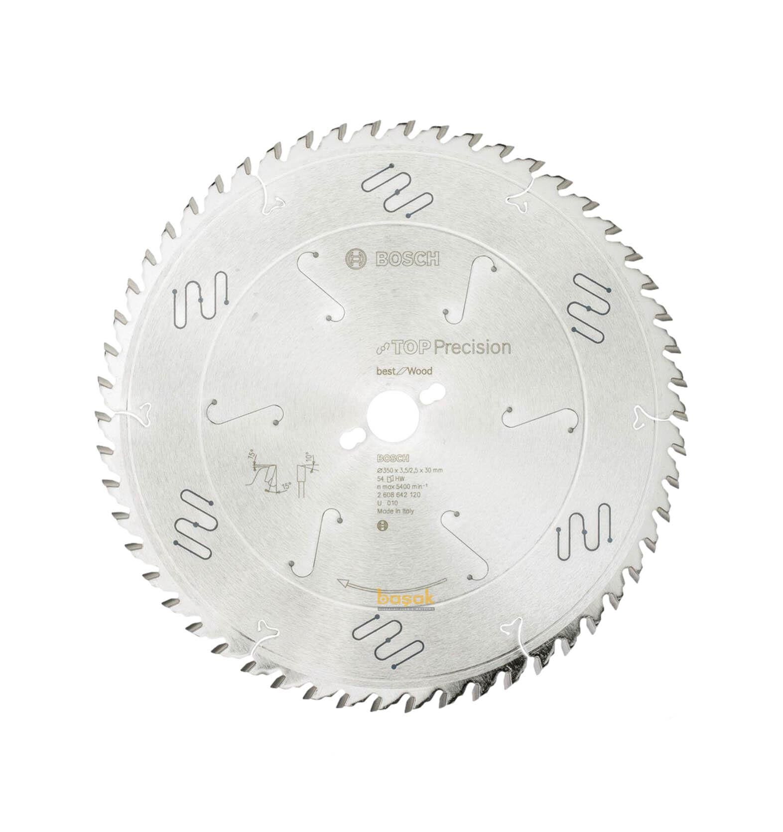 Bosch Best Kesim 350*30 mm 54 Diş Ahşap Testeresi 2608642120