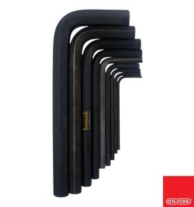 Ceta Form 1/16'' - 3/8'' Inch Allen Takımı 9 Parça LT/9AF