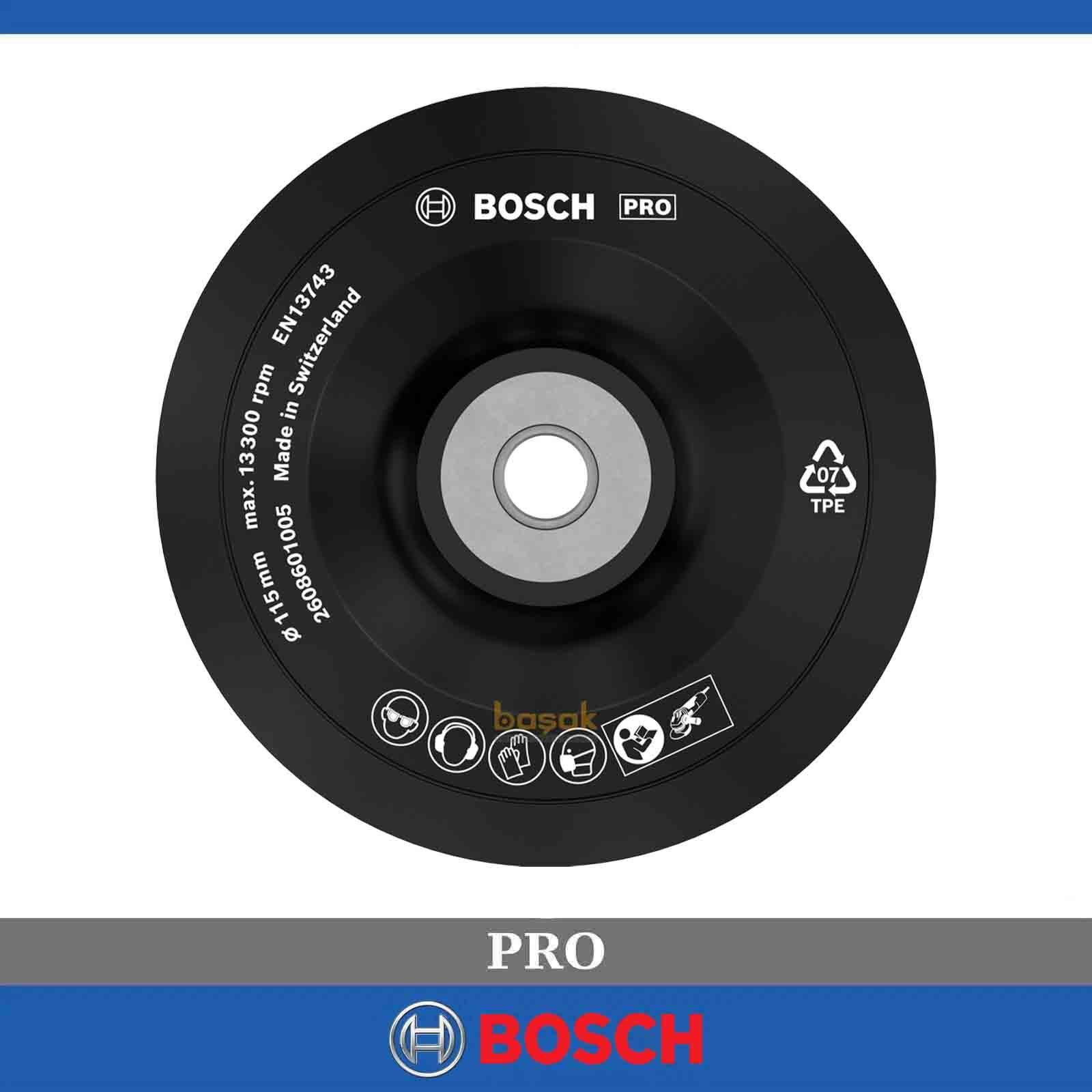 Bosch 115 mm M14 Fiber Disk Zımpara Tabanı 2608601005