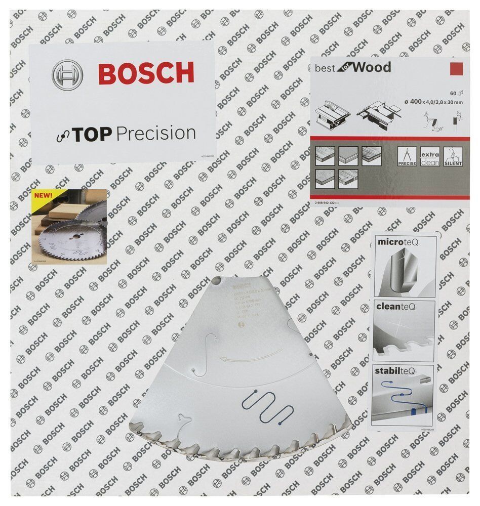 Bosch Best Kesim 400*30 mm 60 Diş Ahşap Testeresi 2608642122