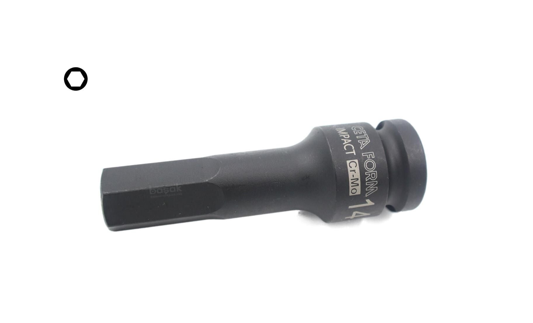 Ceta Form 14 mm 1/2” Havalı Allen (Alyan) Uçlu Lokma C68-H14