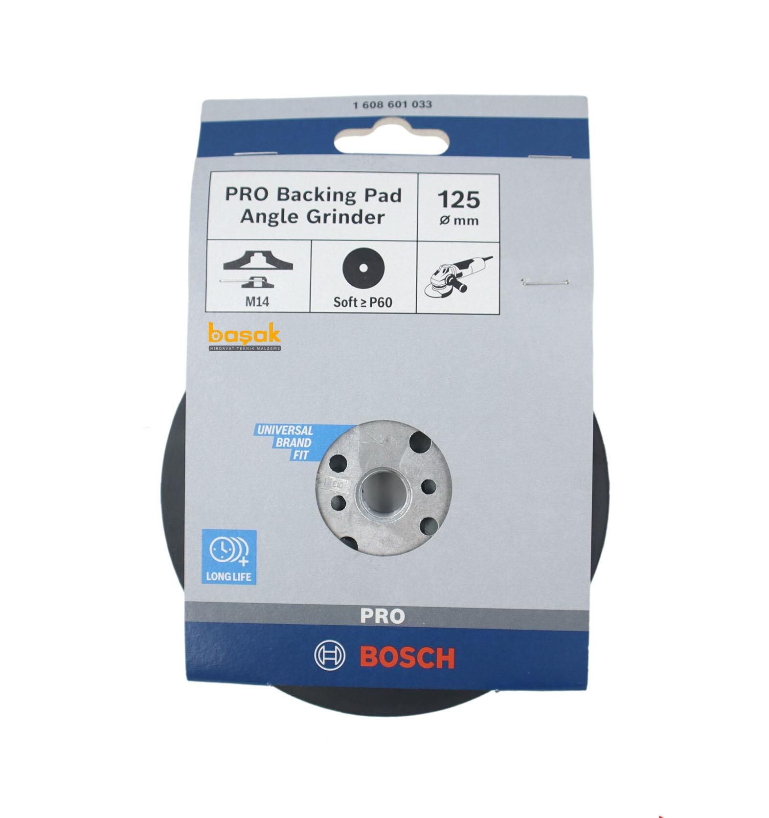 Bosch 125 mm M14 Fiber Disk Zımpara Tabanı 1608601033 | Bosch