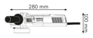 Bosch GWS 9-115 S Devir Ayarlı Avuç Taşlama 0601396101