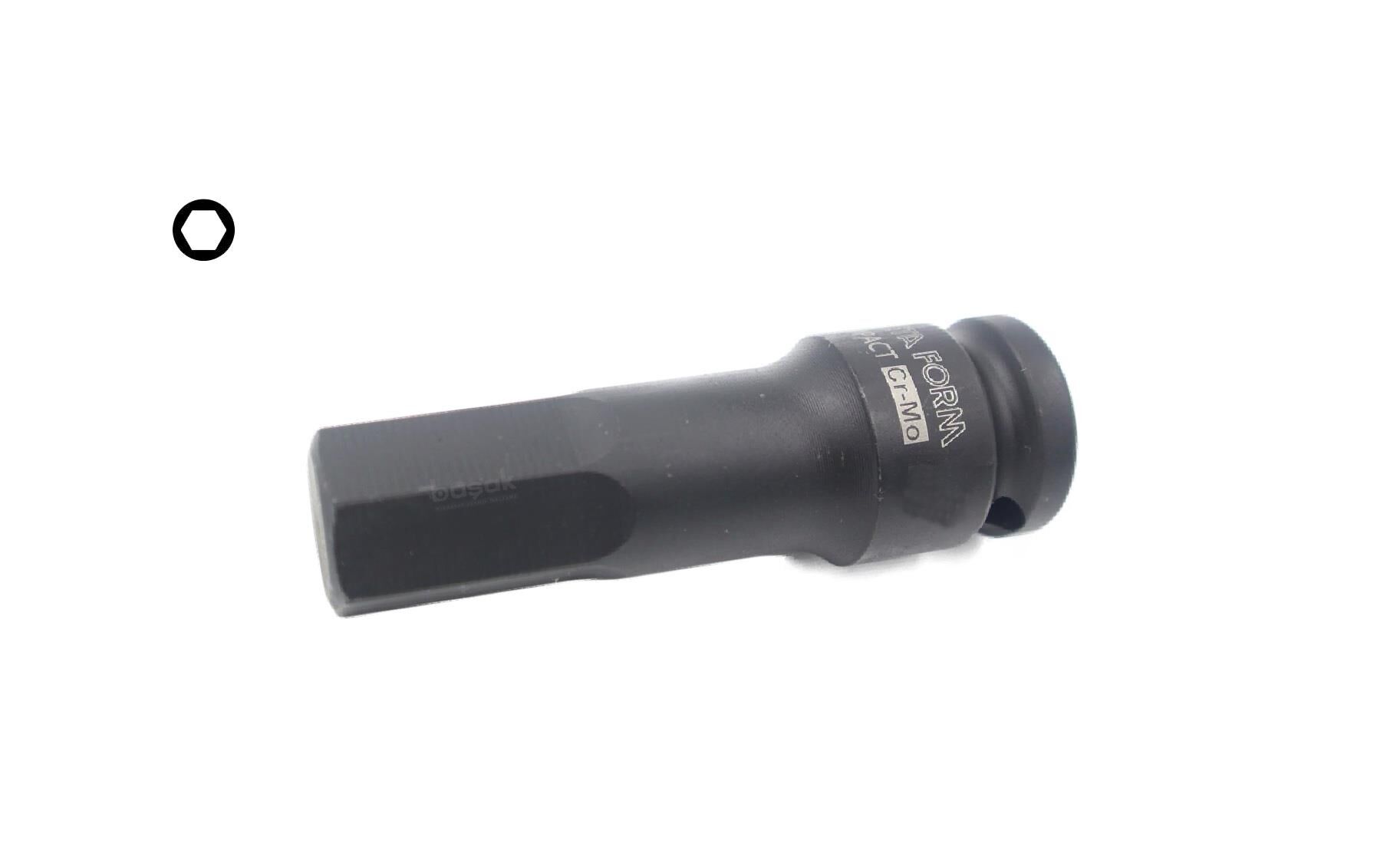 Ceta Form 19 mm 1/2” Havalı Allen (Alyan) Uçlu Lokma C68-H19