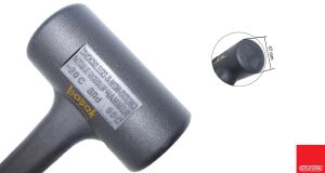 Ceta Form 675 gr Geri Tepmesiz Bilyeli Çekiç Ø 45 mm L12DB-45