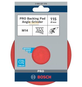 Bosch 115 mm M14 Cırtlı Zımpara Tabanı 2608601076