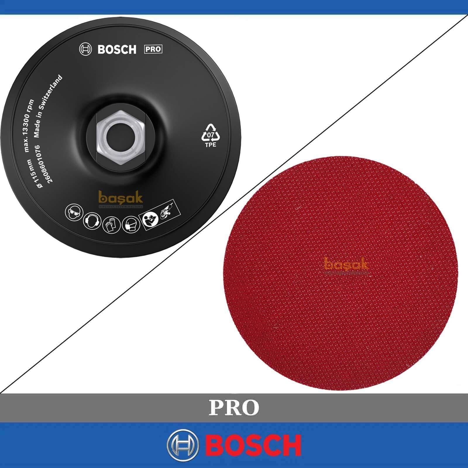 Bosch 115 mm M14 Cırtlı Zımpara Tabanı 2608601076