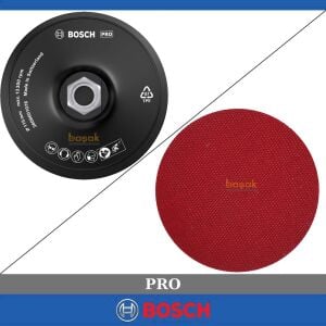 Bosch 115 mm M14 Cırtlı Zımpara Tabanı 2608601076