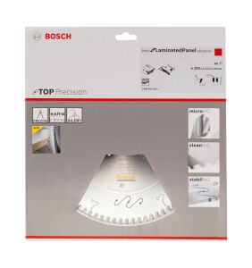 Bosch Best Ext. Sert Laminant Testere 250*30 mm 80 Diş 2608642109
