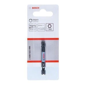 Bosch ImpactC Torx Bits Ucu T40 x 50 mm 1'li 2608522490